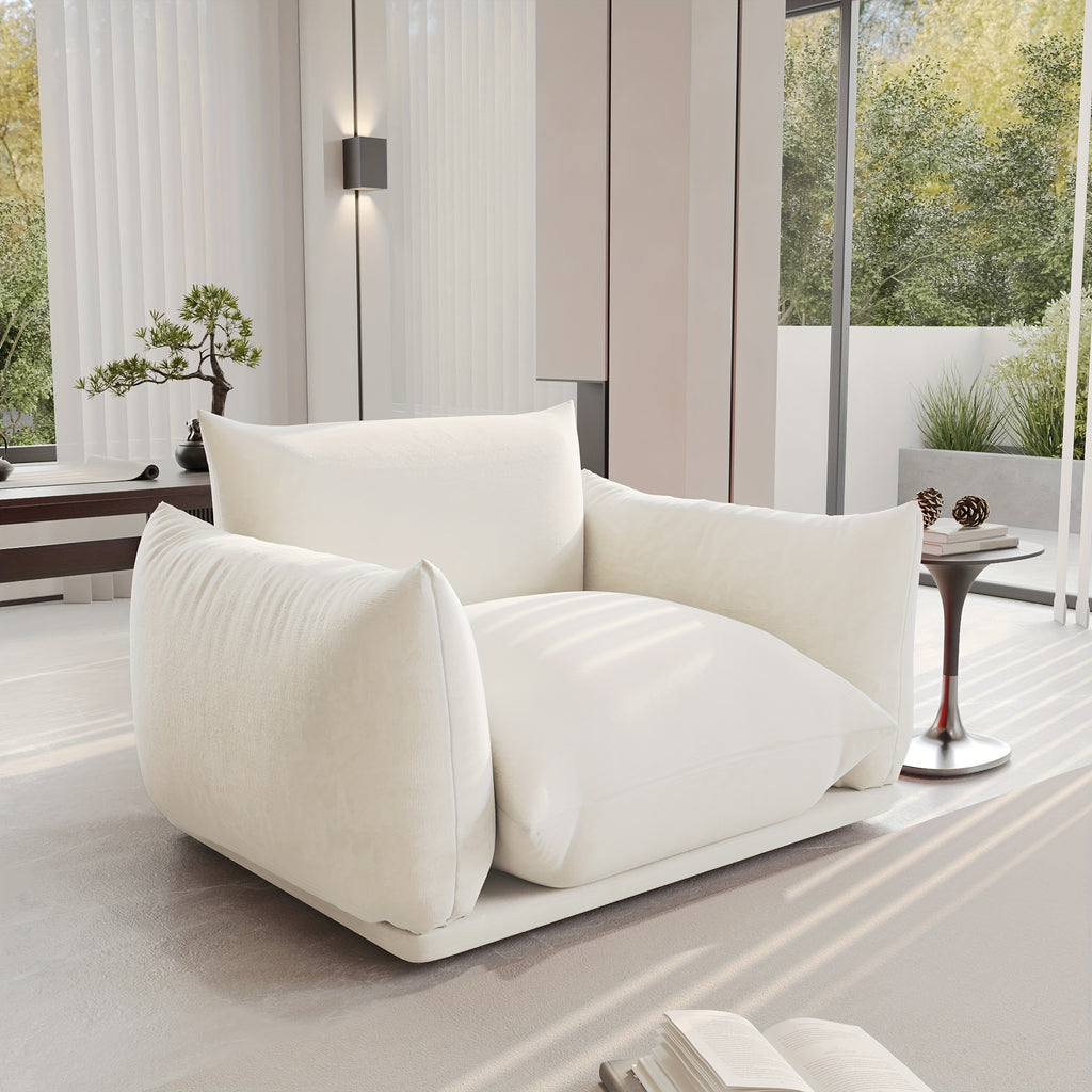 Modern Chenille Sofa Chair Modern Chenille Single Sofa Chair, 50.39\