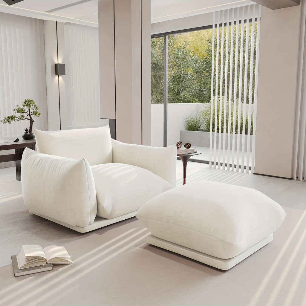 Modern Chenille Sofa Chair Modern Chenille Single Sofa Chair, 50.39\