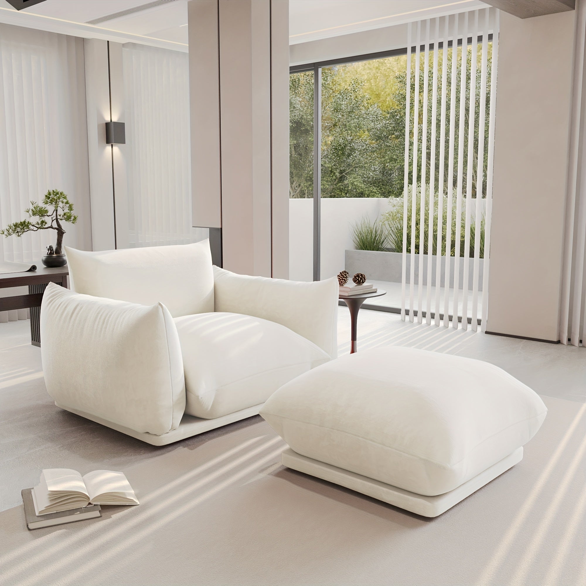 Modern Chenille Sofa Chair Modern Chenille Single Sofa Chair, 50.39\