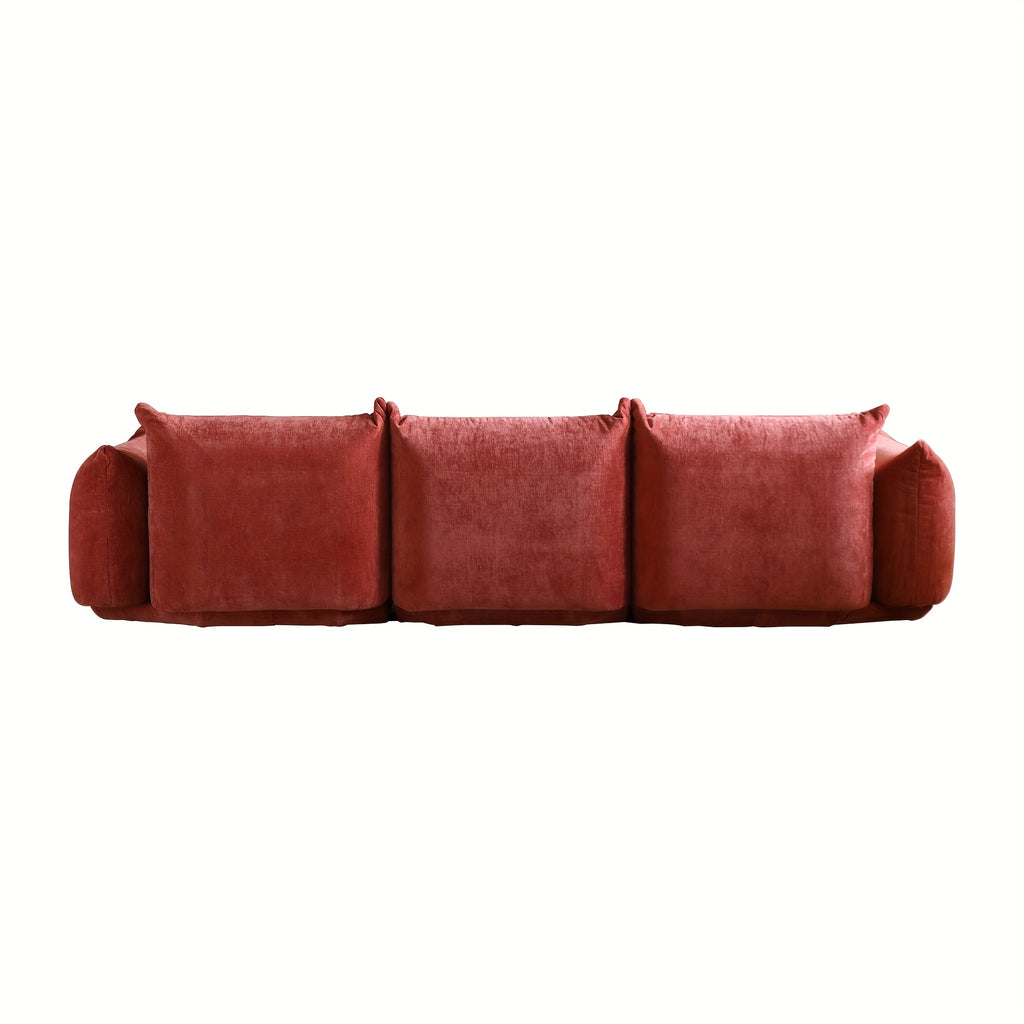 5-Seater Modular Chenille Sofa Modular Chenille Minimalist U-Shaped 5-Seater Sectional Sofa with Wide Reversible Chaise Ottoman for Living Room, Bedroom, Office, Apartment